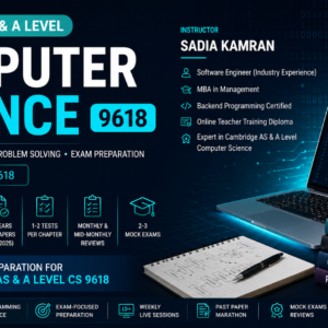 Cambridge AS & A Level Computer Science (9618) (May-June)