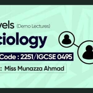 A levels Sociology (May-June)