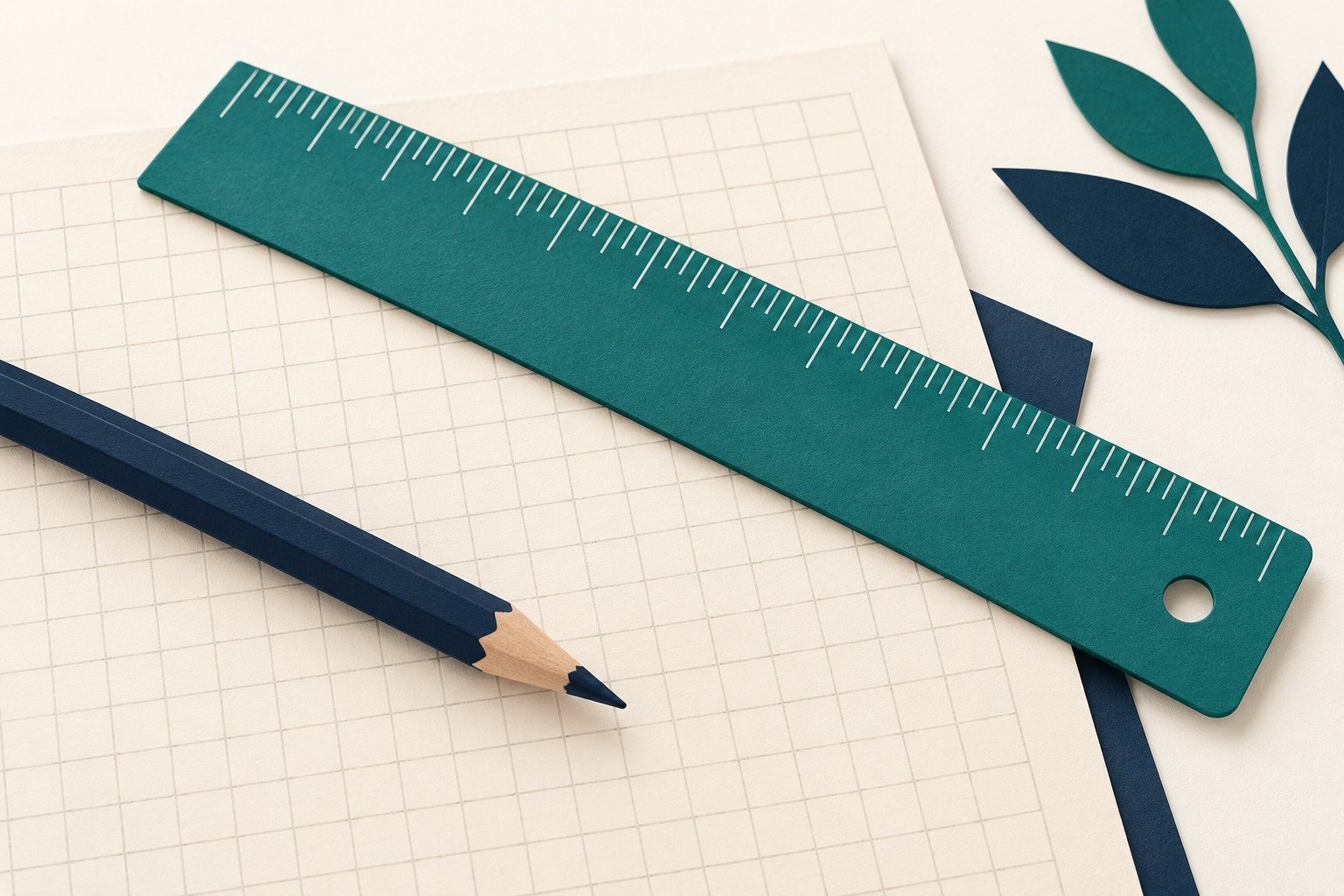 Paper-cut study illustration accompanying Histograms: Why Frequency Density Matters