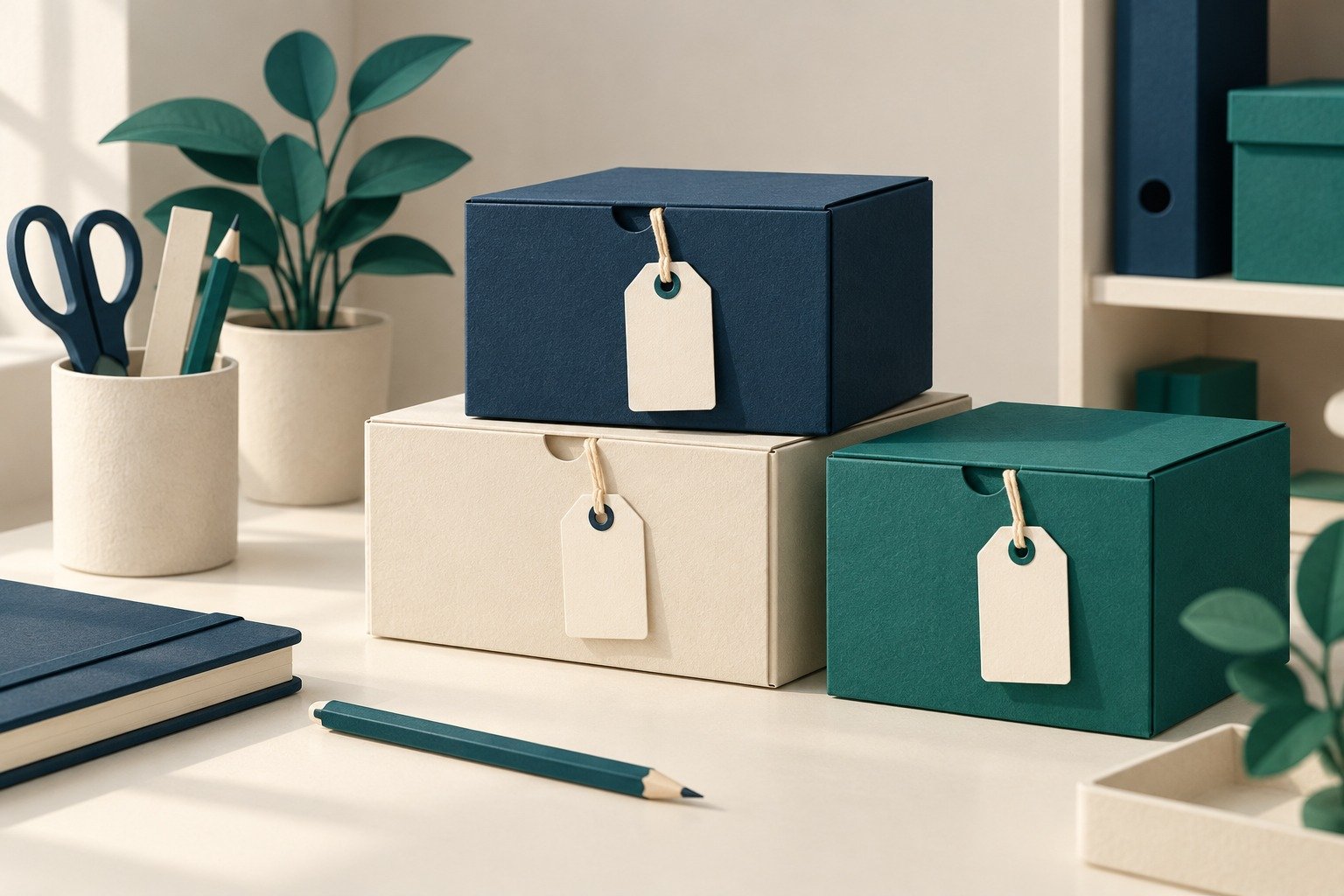 Paper-cut study illustration accompanying Inventory Valuation: Explain the Effect on Profit