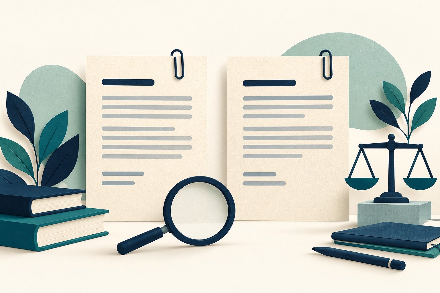 Paper-cut study illustration accompanying How to Evaluate Evidence in a Sociology Answer
