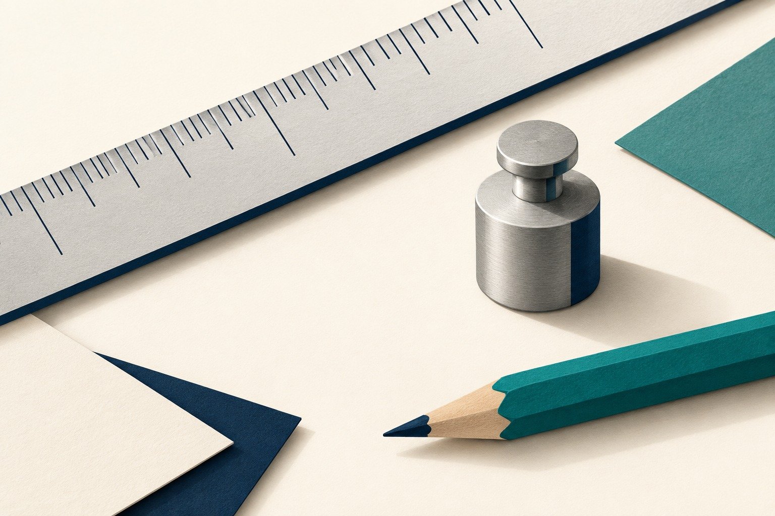 Paper-cut study illustration accompanying O Level Physics: Choose an Equation Using Units and Meaning