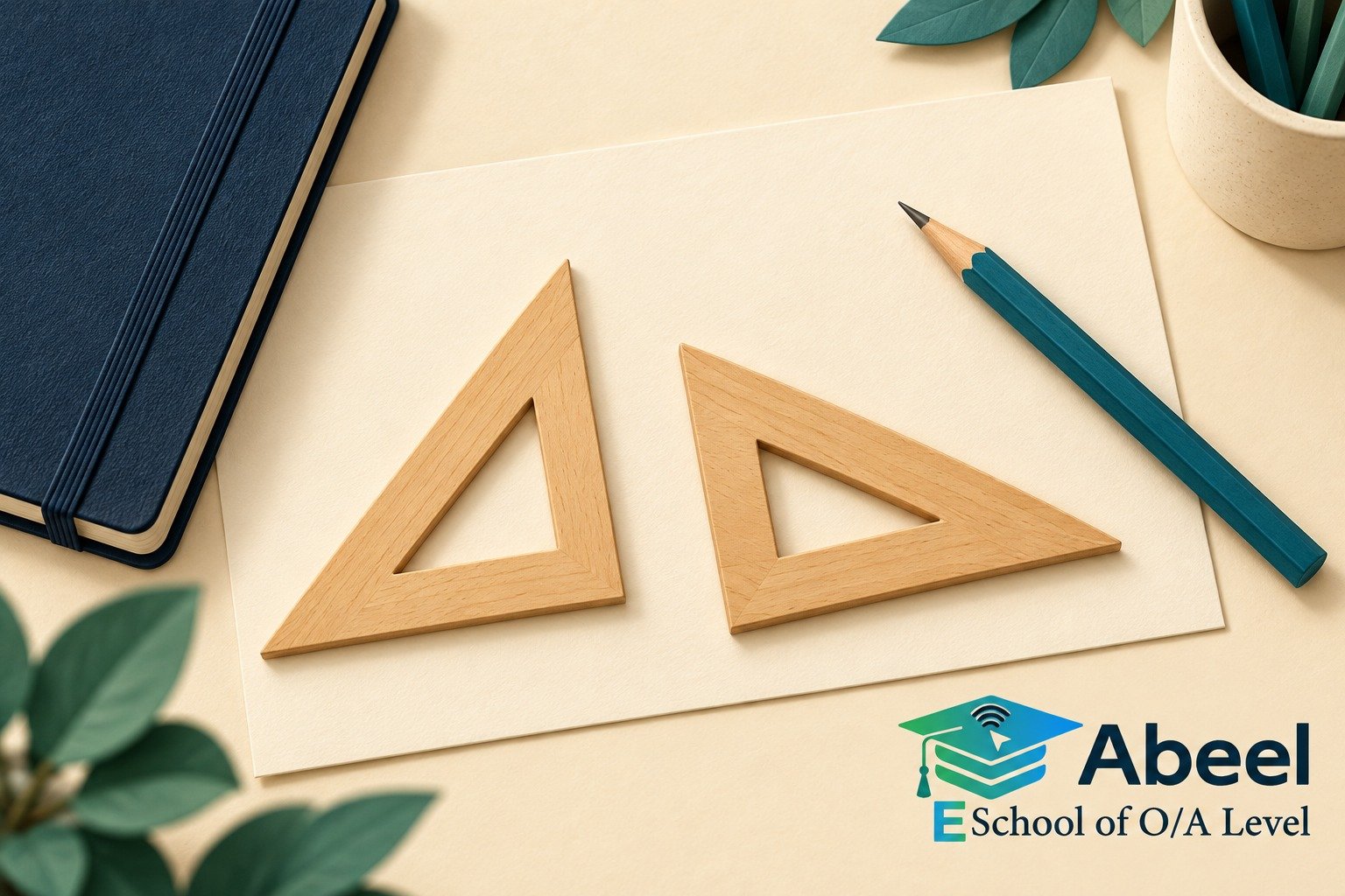 Paper-cut study illustration accompanying O and A Level Study in Kotri: Check the Reason for a Method Before the Calculator