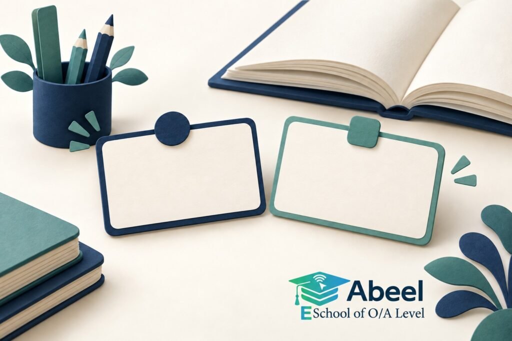 Paper-cut study illustration accompanying Larkana Student Practice Plan: Test a Method, Then Test Whether You Can Choose It