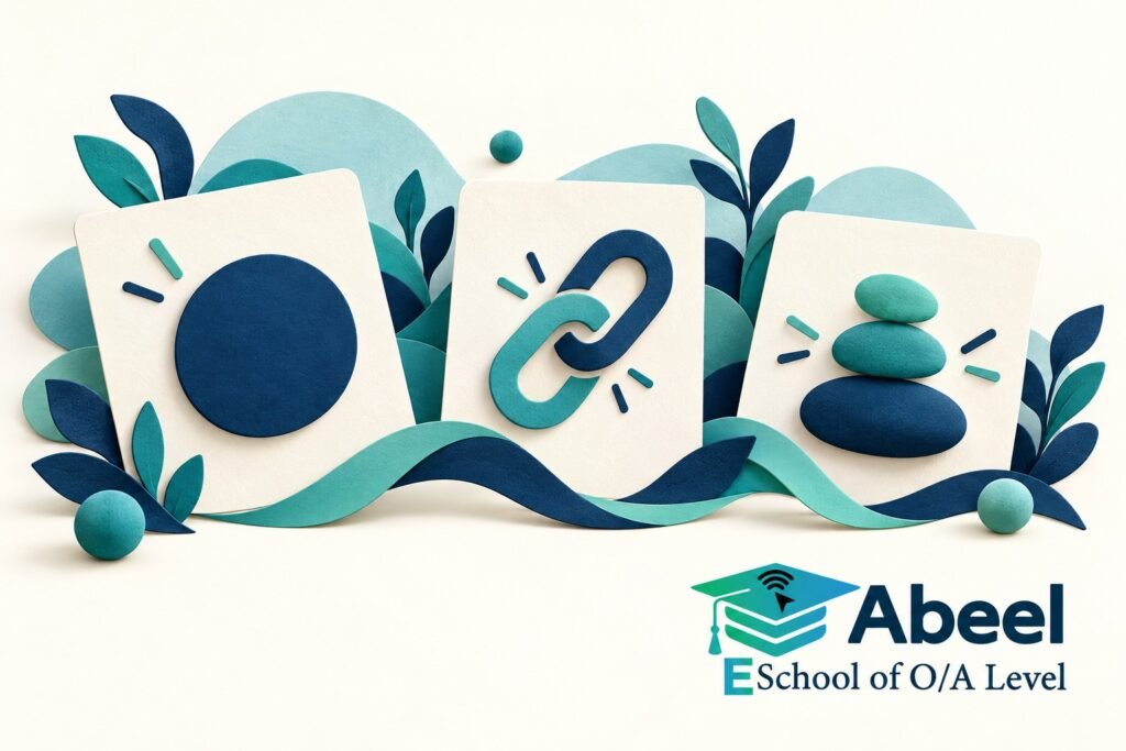 Paper-cut study illustration accompanying Mirpur Khas Student Practice Plan: Change the Instruction, Change the Answer