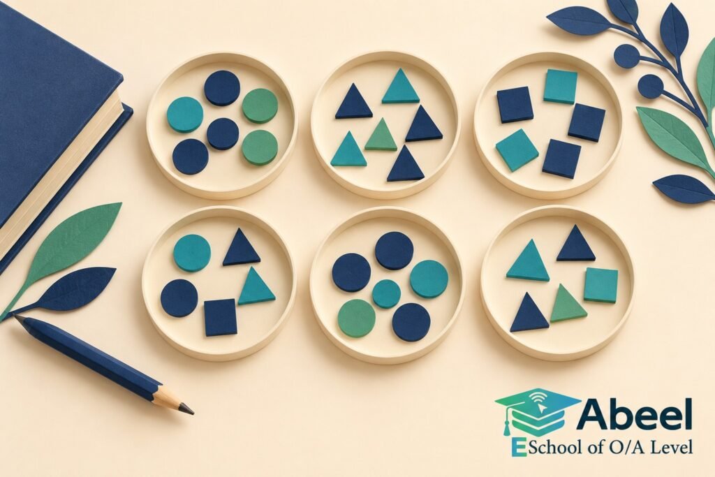 Paper-cut study illustration accompanying Multan AS Statistics: Separate a Fixed Success Count from a First-Success Trial