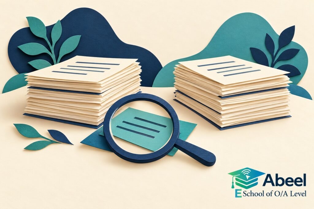 Paper-cut study illustration accompanying Dera Ghazi Khan Accounting Practice: Explain What Trial-Balance Agreement Proves