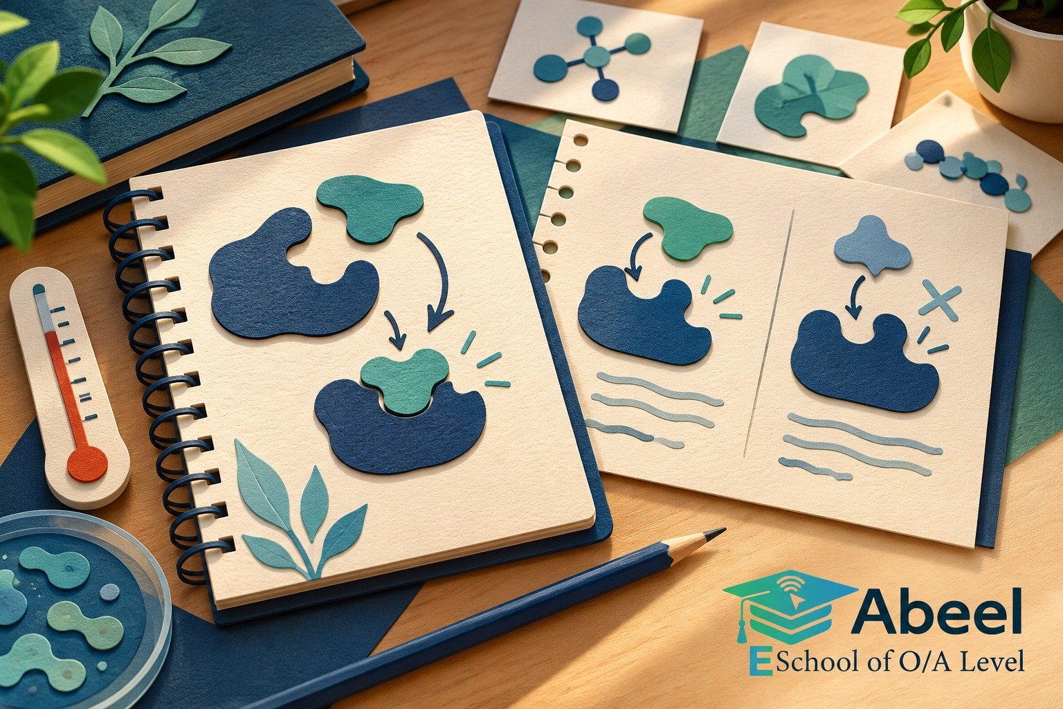 Paper-cut study illustration accompanying Biology data questions in Abbottabad: Separate the Observed Pattern from Its Mechanism