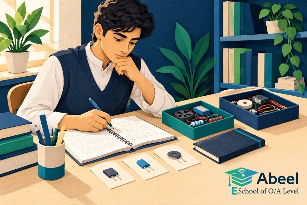 Paper-cut study illustration accompanying A Level Business evaluation in Quetta: Evaluate the Business Decision Through a Threshold