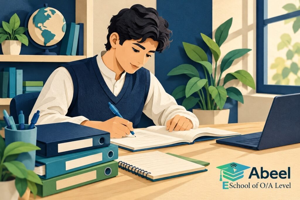 Paper-cut study illustration accompanying IBCC equivalence checklist in Kotli: Build an Equivalence File Before Making Assumptions